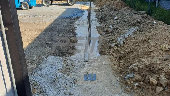 Prístavba objektu zámočníckej haly ČEKAL Pelhřimov